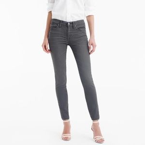 J. Crew Tooth Pick Grey Skinny Jeans Size 25